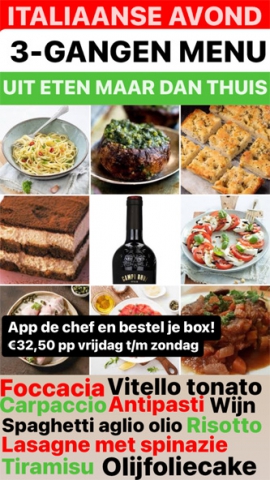 Italiaanse Avond Foodbox De Prinsen